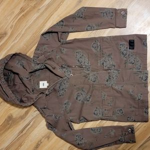 Vans Womens Coffey Hooded Jacket Floral - Medium